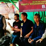 Anggota Bhabinkamtibmas Polsek Batu Polres Batu Giat Sambang Kamtibmas Ke Tukang Ojek Wilayah Binaanya