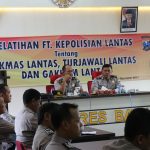 Sat Lantas Polres Batu Melaksanakan Pelatihan Fungsi Teknis Lantas Dan Bikin Semangat Kerja