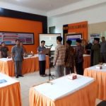 Kanit Intel Polsek Junrejo Polres Batu Amankan Giat Sumpah Janji PPS Dan  PPK Se-Kota Batu