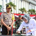 Kapolres Batu Hadiri Apel Hari Peduli Sampah Nasional 2018