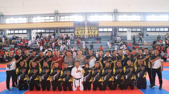 Polrestabes Surabaya Gelar Kejuaraan Karate, Cetak Atlet Berprestasi Masa Depan