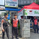 Patroli Dialogis Ke Tempat Wisata Menjelang Pilkada Kota Batu 2024, Anggota Unit Pam Obvit Satsamapta Polres Batu Jaga Harkamtibmas