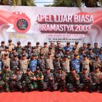 Sinergitas TNI Polri Alumni 2003, menggelar Bansos dan Bakti Kesehatan untuk masyarakat