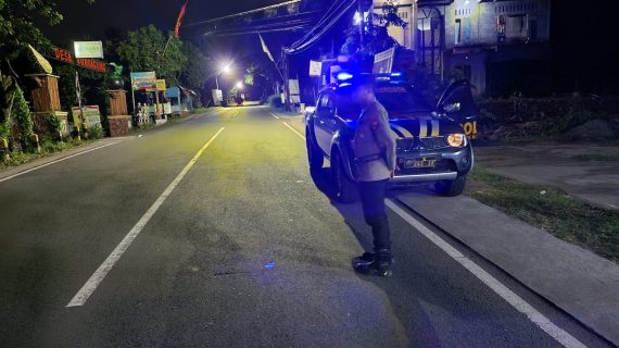 Jelang Pilkada Kota Batu 2024, Personil Polres Batu Tingkatkan Giat Blue Light Patroll