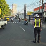 Gelar Anggota, Satlantas Polres Batu Pastikan Arus Lalin Lancar Saat Weekend