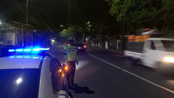 Giatkan Blue Light Patroll, Personel Polres Batu Jaga Kamtibmas Di Wilayah Menjelang Pilkada Tahun 2024