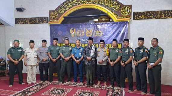 Peringatan Tahun Baru Islam 1446 H, Wakapolres Batu Hadiri Pengajian Tni-Polri Malang Raya