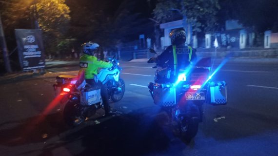 Giat Blue Light Patroll, Personil Polres Batu Jaga Kamtibmas Di Wilayah Menjelang Pilkada Tahun 2024