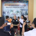 Polres Madiun Kota Amankan Dua Tersangka Pengedar Narkoba