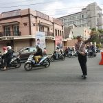 Tingkatkan Kamseltibcar Lantas Di Pagi Hari, Satlantas Polres Batu Poros Pagi Di Titik Rawan Laka