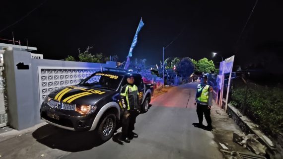 Pastikan Situasi Kamtibmas Aman Dan Kondusif Menjelang Pilkada Tahun 2024, Anggota Polres Batu Giat Blue Light Patroll