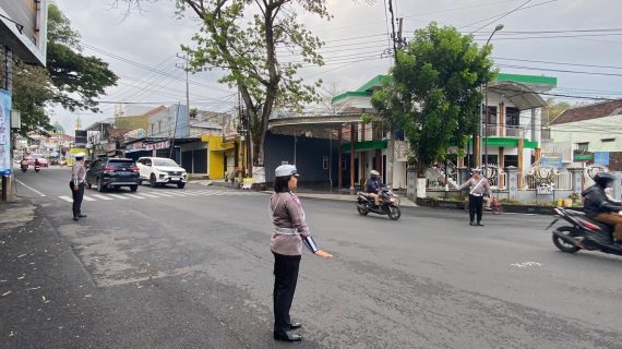 Tingkatkan Kamseltibcar Lantas, Satlantas Polres Batu Poros Pagi