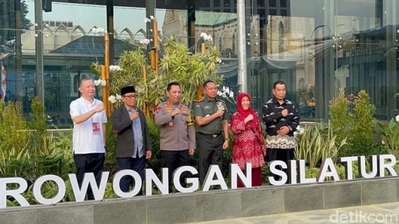 Panglima TNI-Kapolri Tinjau Terowongan Silaturahmi Jelang Kunjungan Paus