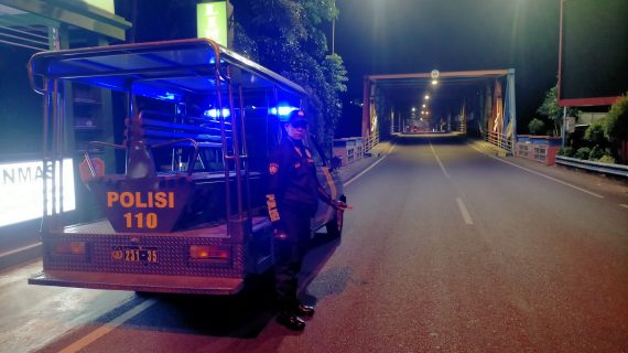 Personel Polres Batu Giat Blue Light Patroll Jelang Pilkada Tahun 2024, Berharap Sitkamtibmas Aman Kondusif