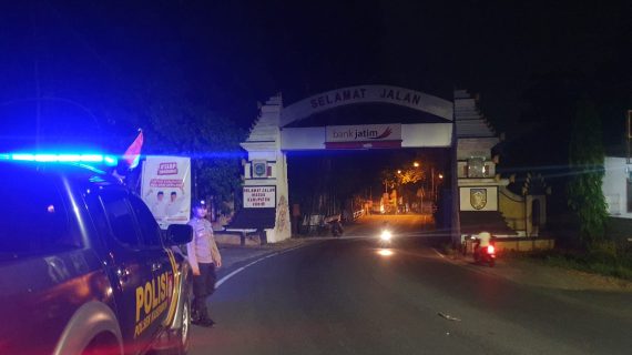 Personel Polres Batu Giat Blue Light Patroll Menjelang Pilkada Tahun 2024, Berharap Sitkamtibmas Aman Kondusif