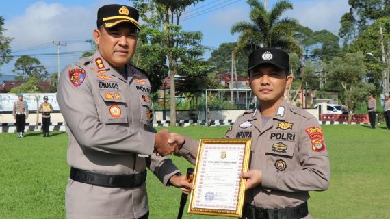 Tangkap Pelaku Curanmor Saat Lepas Dinas, Personel Polda Lampung Dapat Hadiah Sekolah Inspektur Polisi dari Kapolri