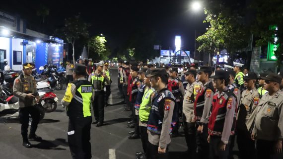 Polres Situbondo Terjunkan Ratusan Personel Pengamanan Kampanye Pilkada 2024