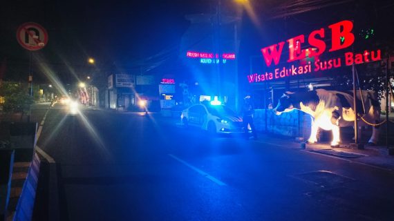 Anggota Polres Batu Giat Blue Light Patroll Menjelang Pilkada T.A. 2024, Berharap Sitkamtibmas Aman dan Kondusif