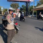 Satlantas Polres Batu Perkuat Poros Pagi di Titik Rawan Kecelakaan dan Macet