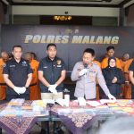 Polres Malang Berhasil Ungkap 16 Kasus Perjudian, Amankan 17 Tersangka