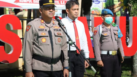 Apel Jam Pimpinan Polres Batu, Tekankan Netralitas Polri Jelang Pilkada 2024