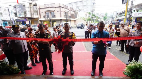 Kapolres Batu Bersama Forkopimda Resmikan Batu Police Station