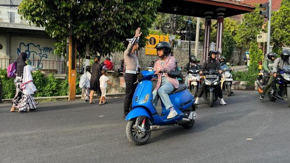 Satlantas Polres Batu Giatkan Poros Pagi, Pastikan Kelancaran dan Keamanan Lalu Lintas