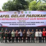 Kapolres Batu Pimpin Apel Gelar Pasukan Ops Lilin Semeru 2024, Wujud Sinergi untuk Keamanan Natal dan Tahun Baru