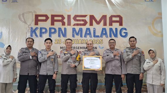 Polres Batu Raih Penghargaan Satker Berkinerja Terbaik dari KPPN Malang